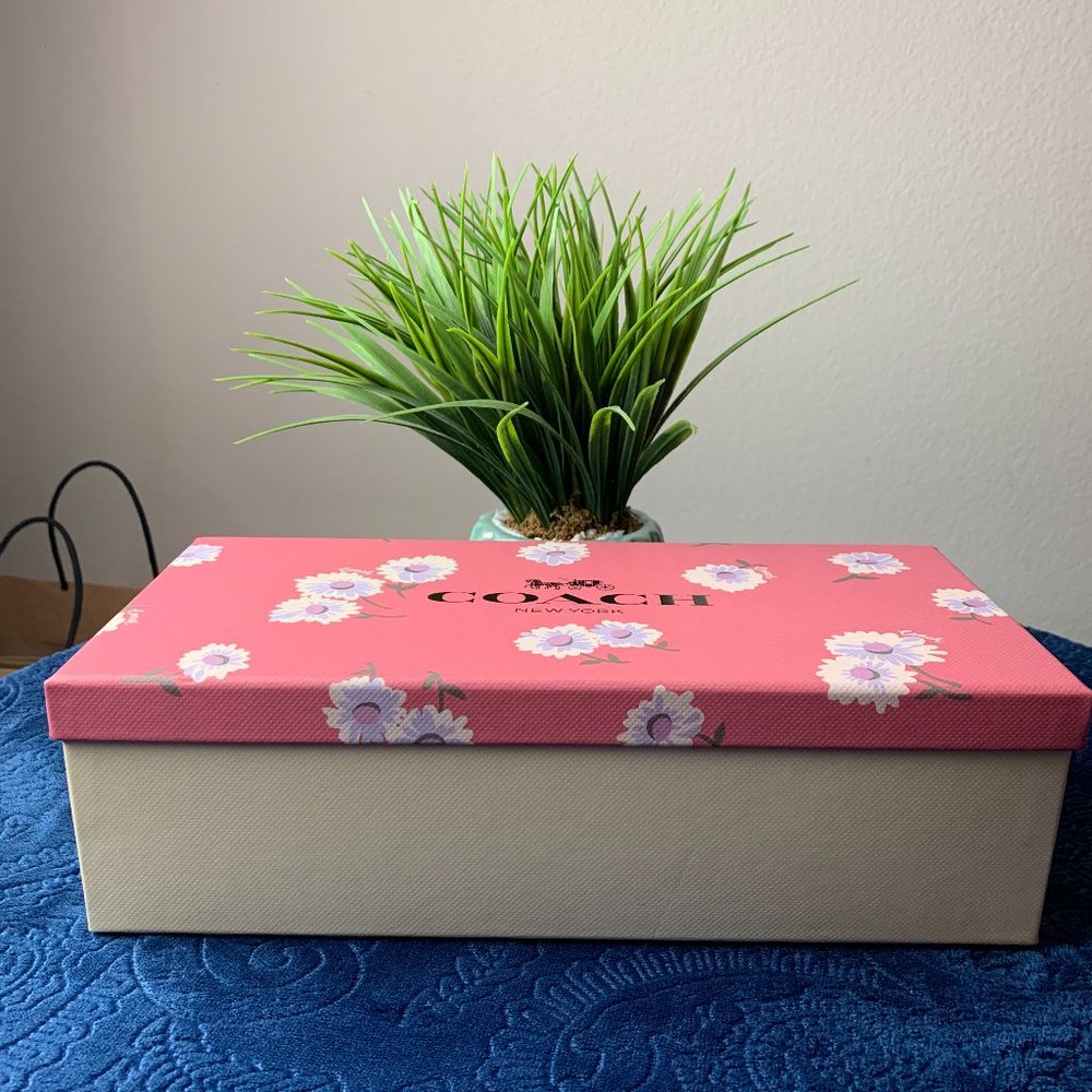 COACH BOXED SMALL AND MINI BOXY COSMETIC CASE SET